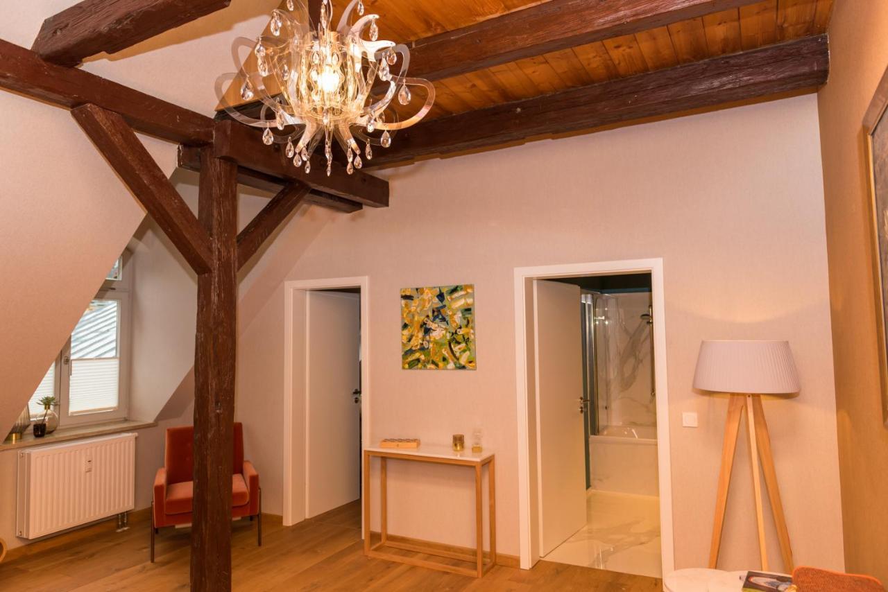Apartmenthaus Am Dom Junior Suite Mit Parkplatz Zwickau Exteriör bild