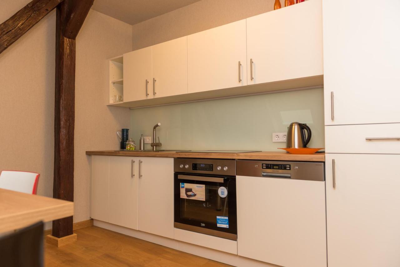 Apartmenthaus Am Dom Junior Suite Mit Parkplatz Zwickau Exteriör bild